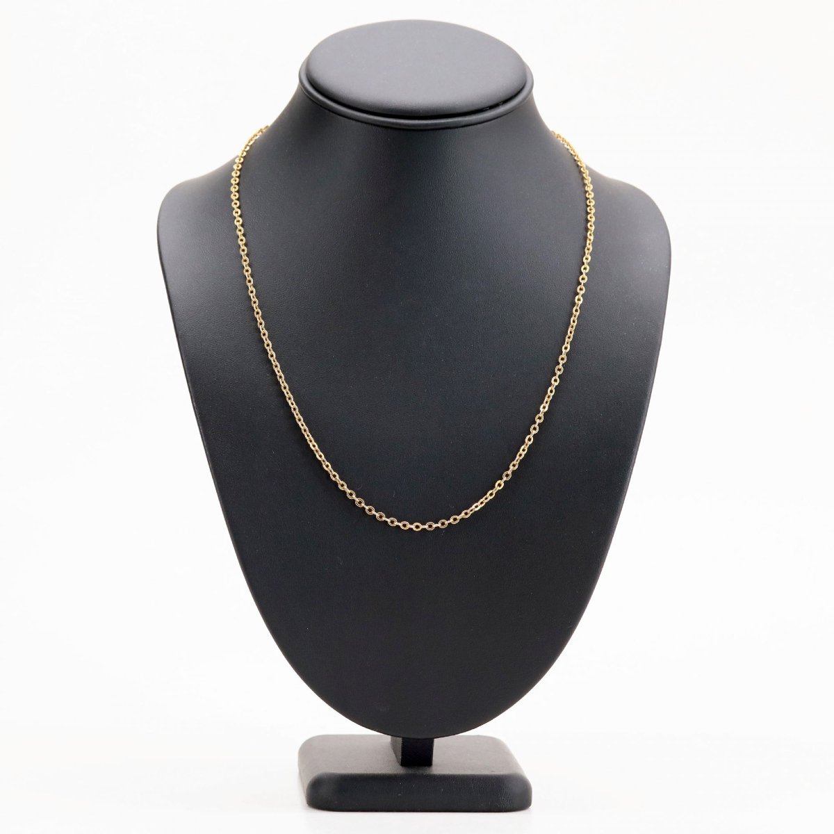 Round Forçat Chain In Yellow Gold-photo-3