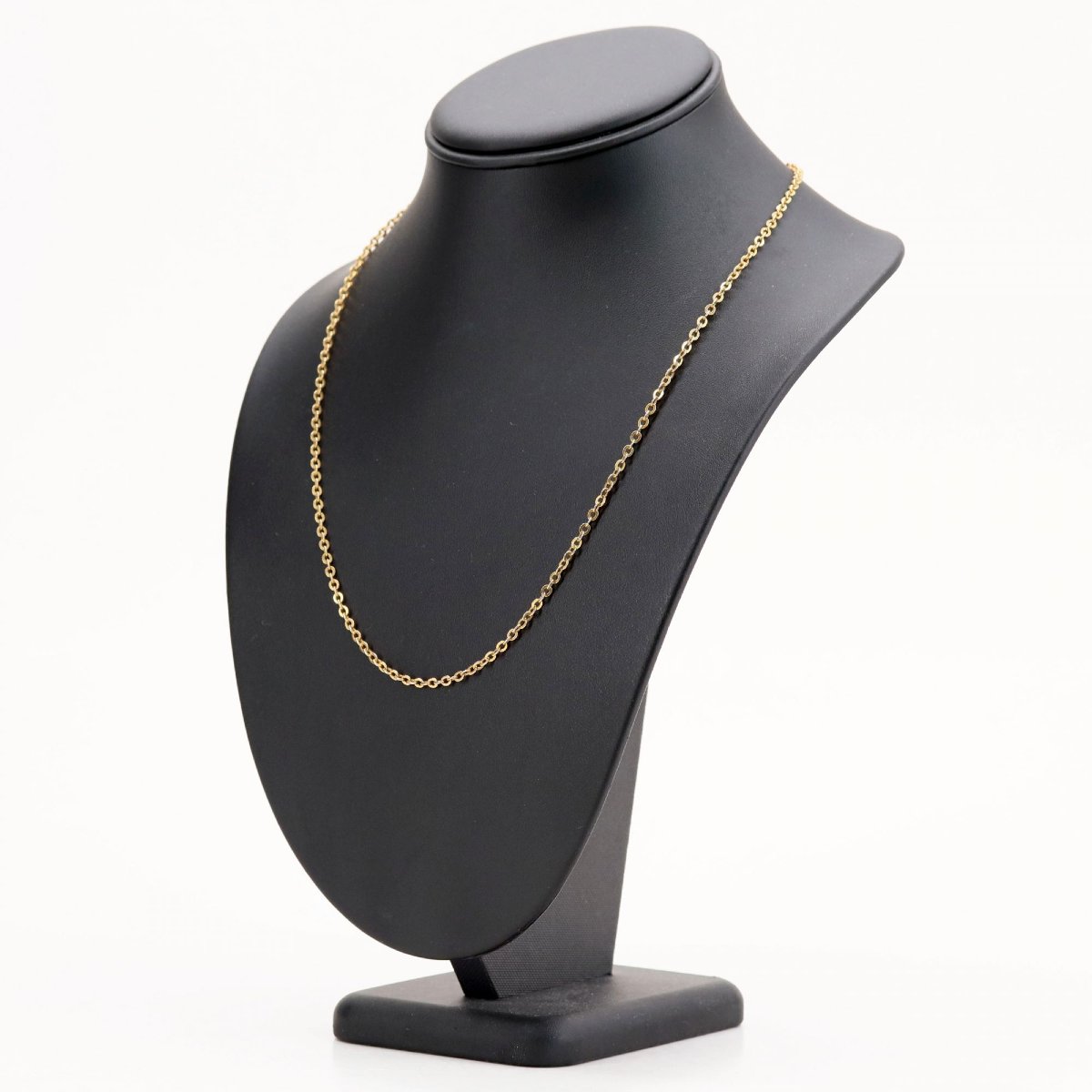 Round Forçat Chain In Yellow Gold-photo-4