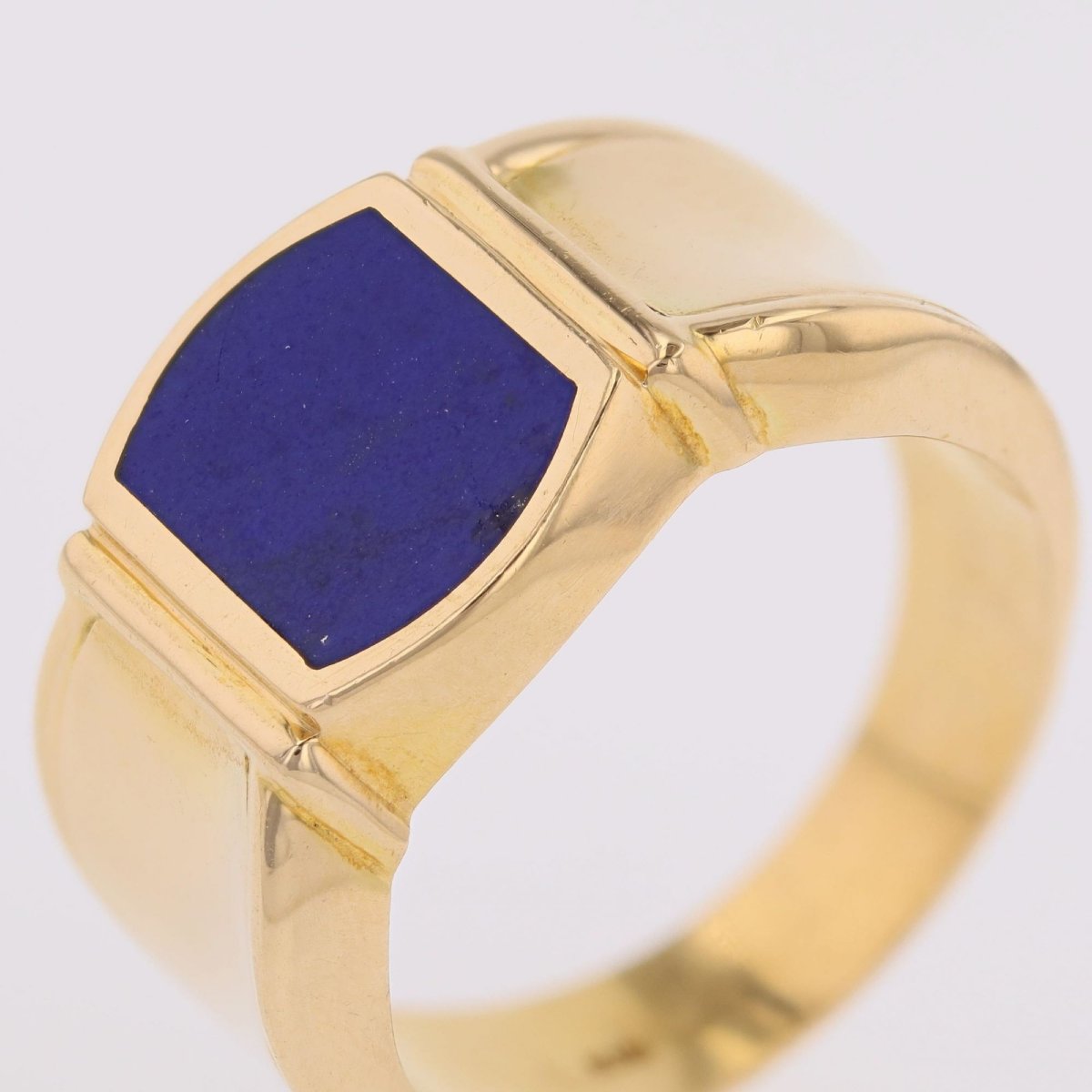 Lapis Lazuli And Gold Signet Ring-photo-6
