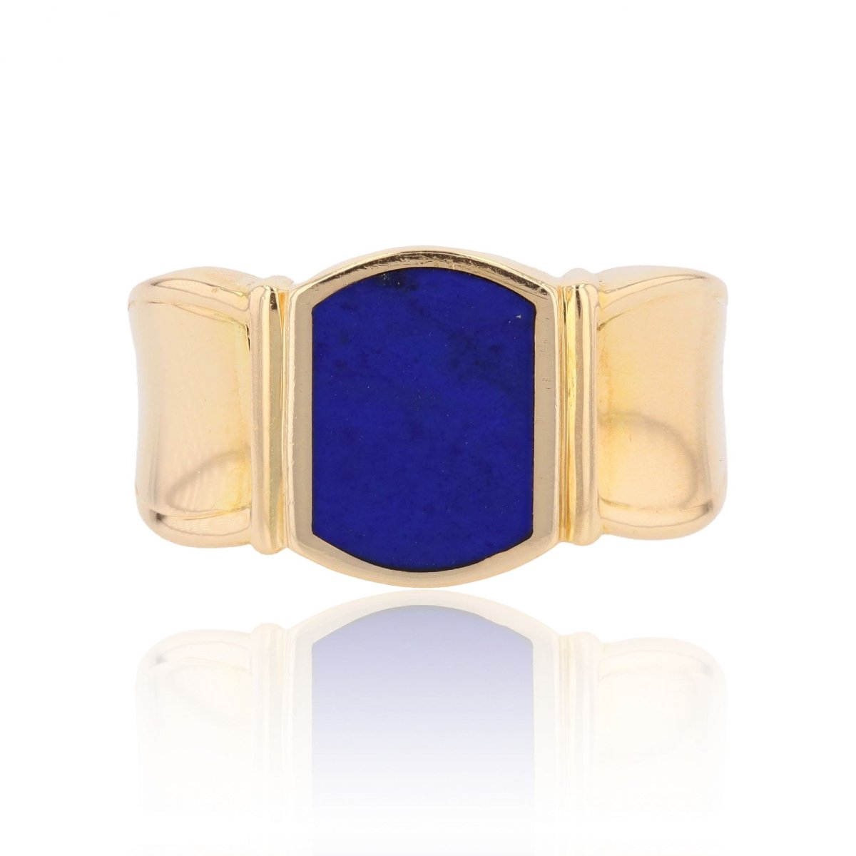 Lapis Lazuli And Gold Signet Ring