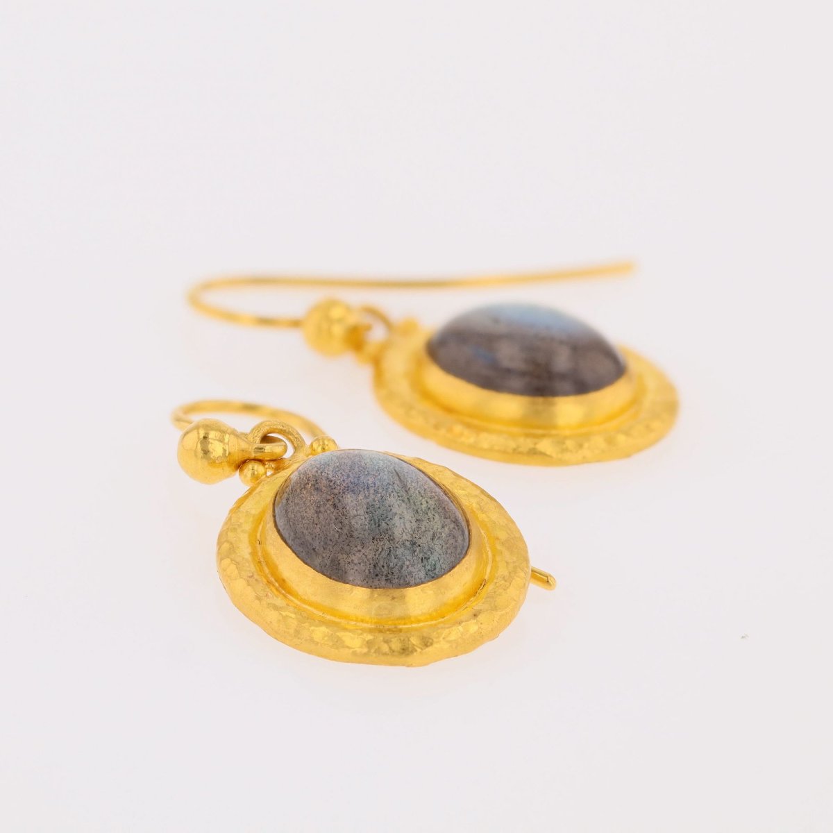 Gurhan Gold And Labradorite Earrings-photo-6