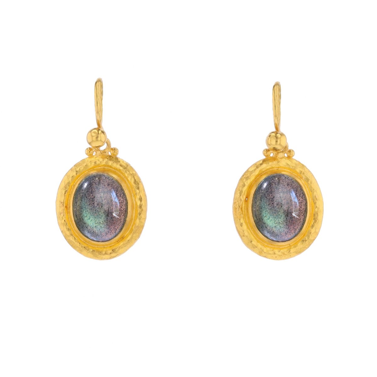 Gurhan Gold And Labradorite Earrings