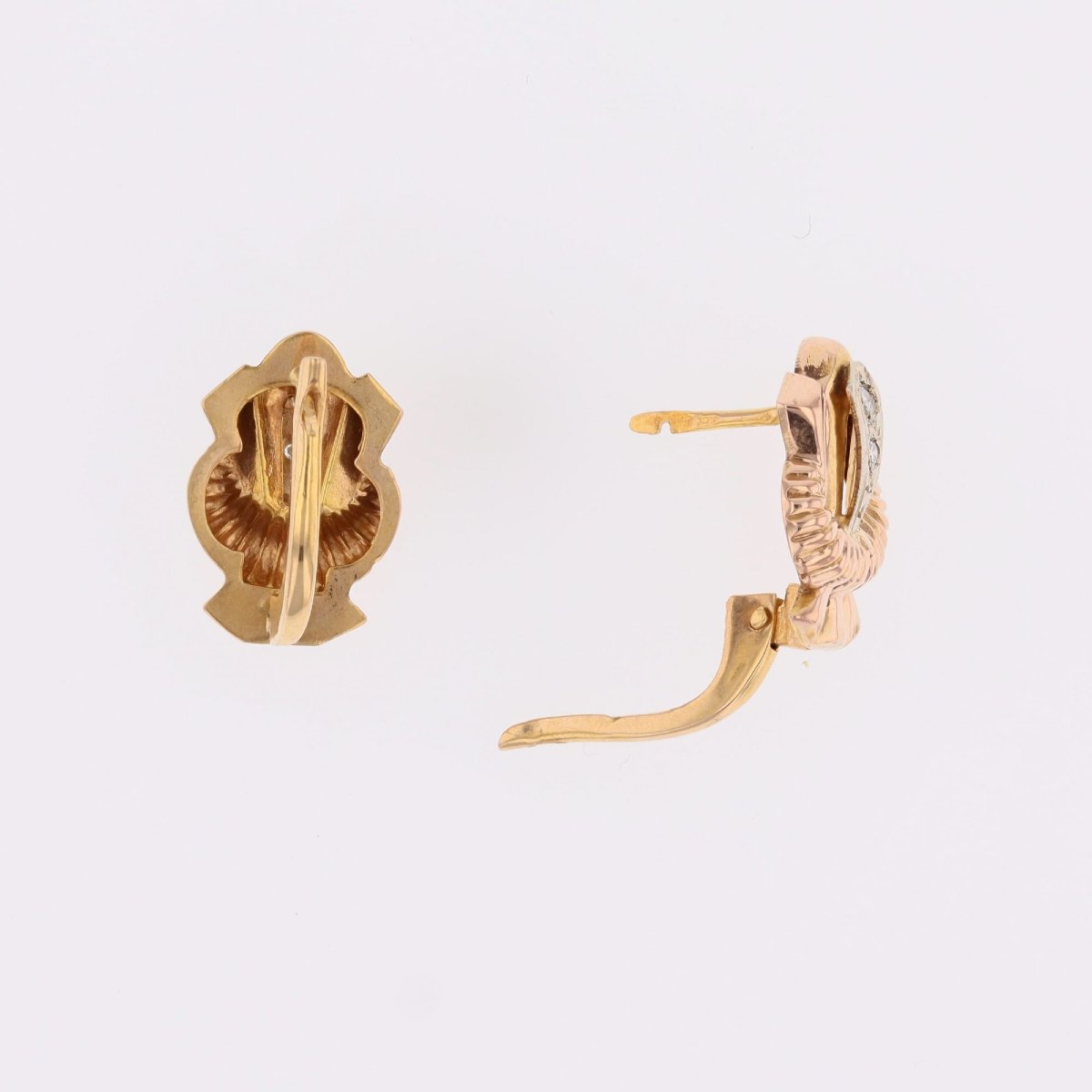 Vintage Diamond Earrings-photo-4