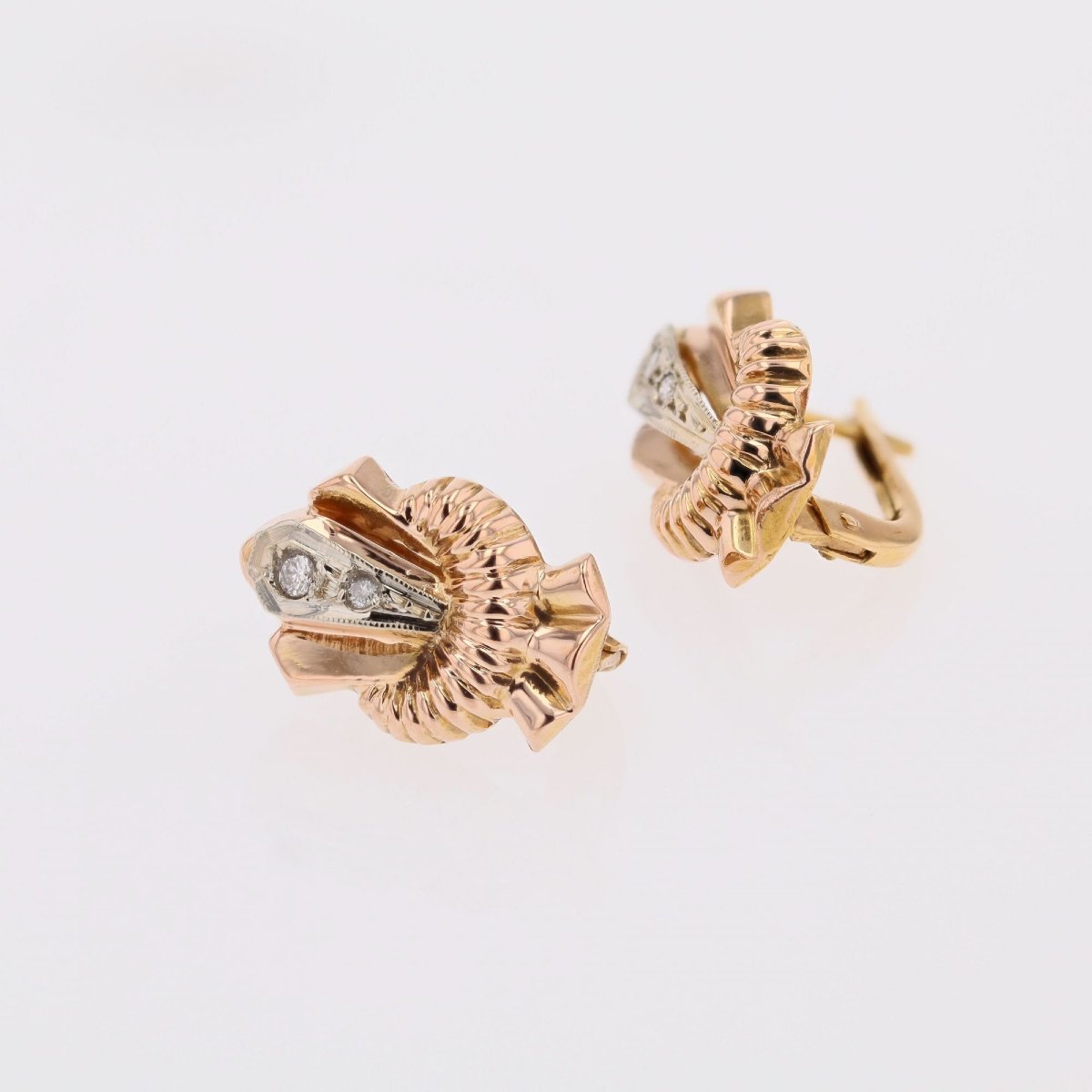 Vintage Diamond Earrings-photo-6