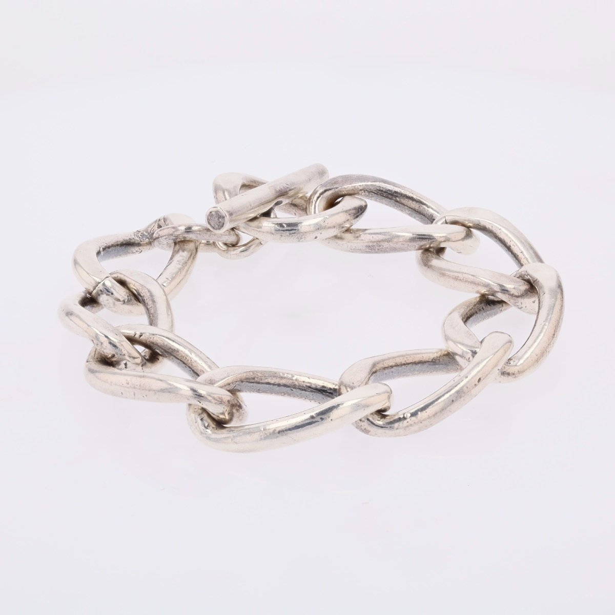 Bracelet gourmette argent-photo-3