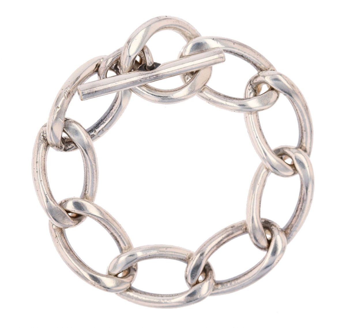 Bracelet gourmette argent