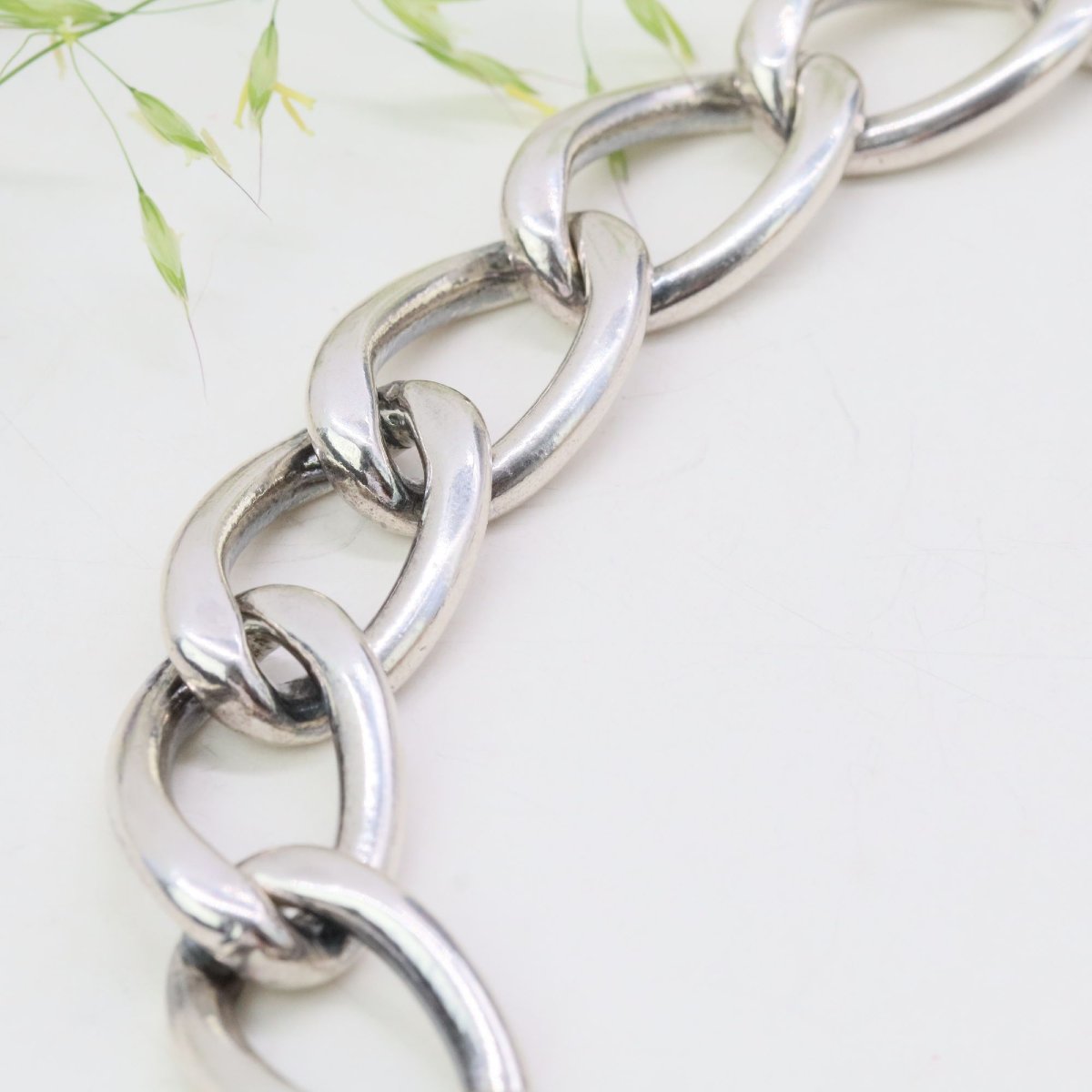 Collier gourmette argent-photo-4