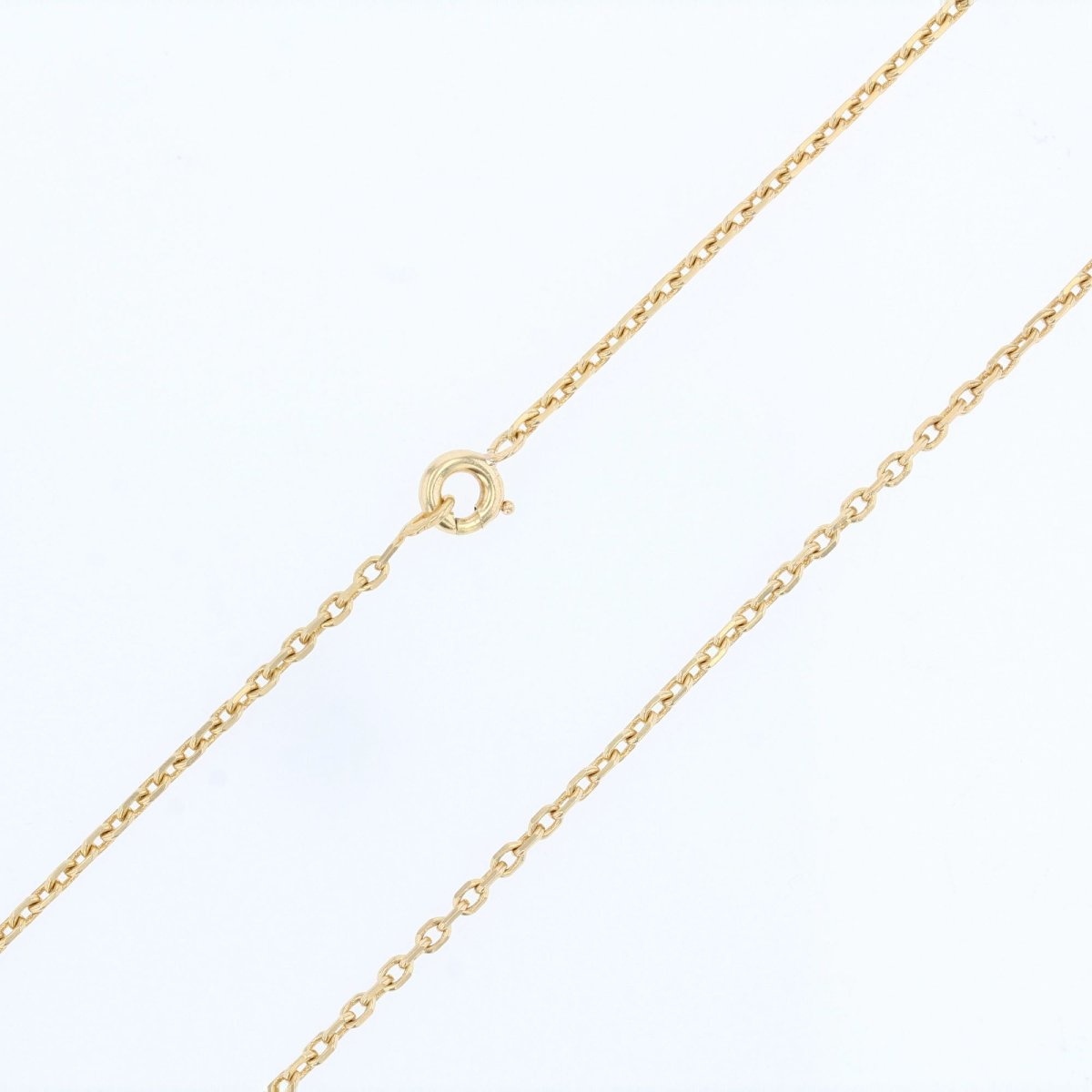 Chaine maille forçat or jaune-photo-1