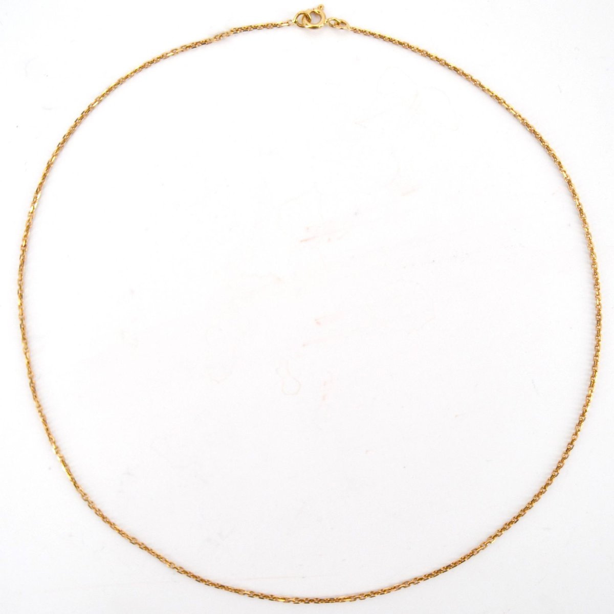 Fine-link, Filed Yellow Gold Chain-photo-4