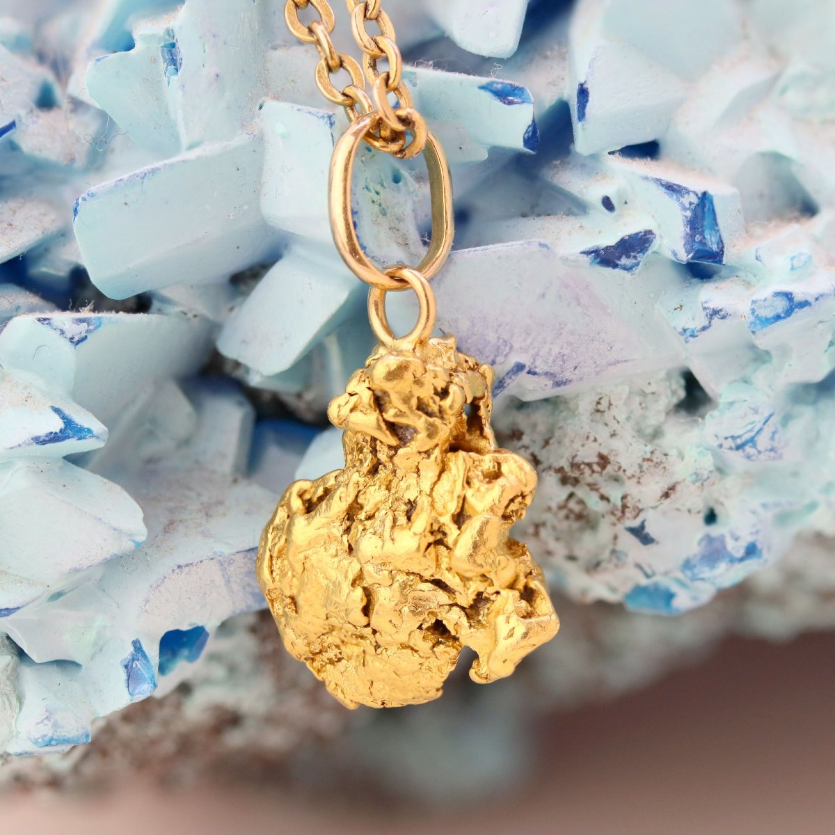 Gold Nugget Pendant-photo-3