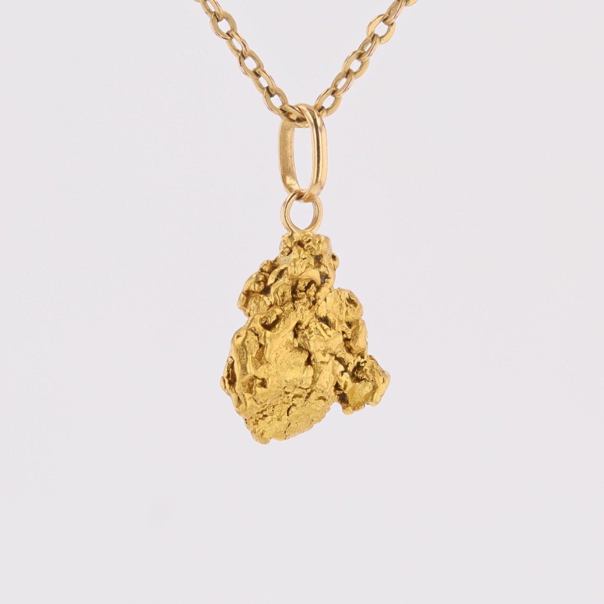 Gold Nugget Pendant-photo-4