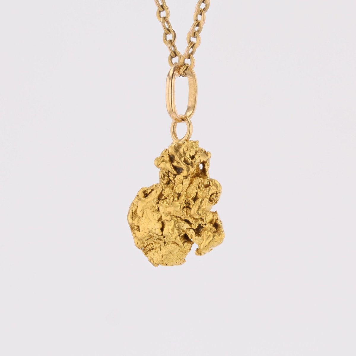 Gold Nugget Pendant-photo-1