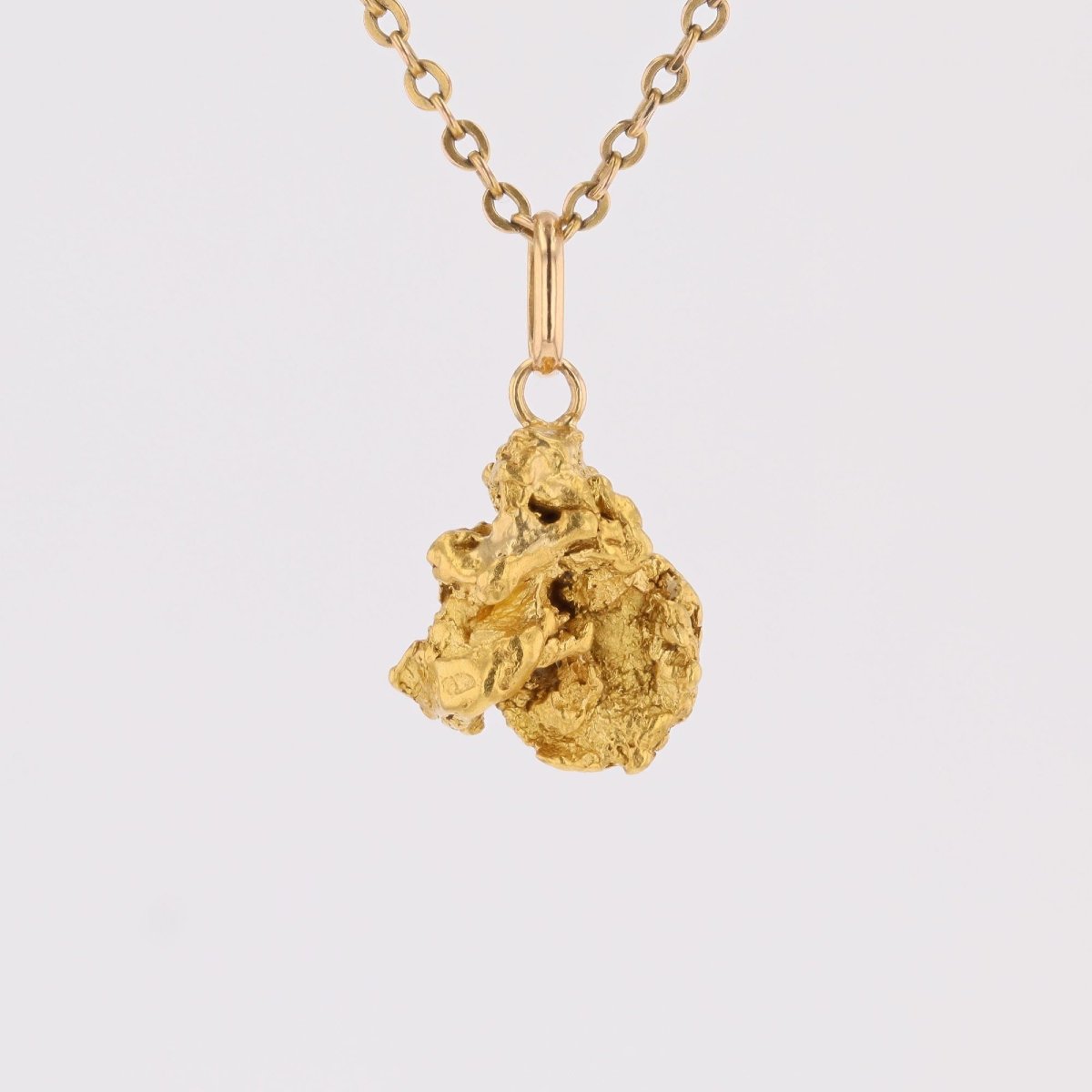 Gold Nugget Pendant-photo-4