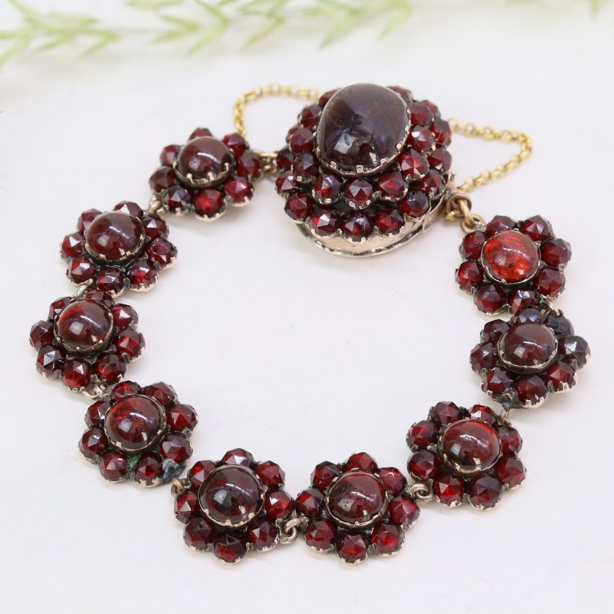 Vintage Garnet Bracelet-photo-3