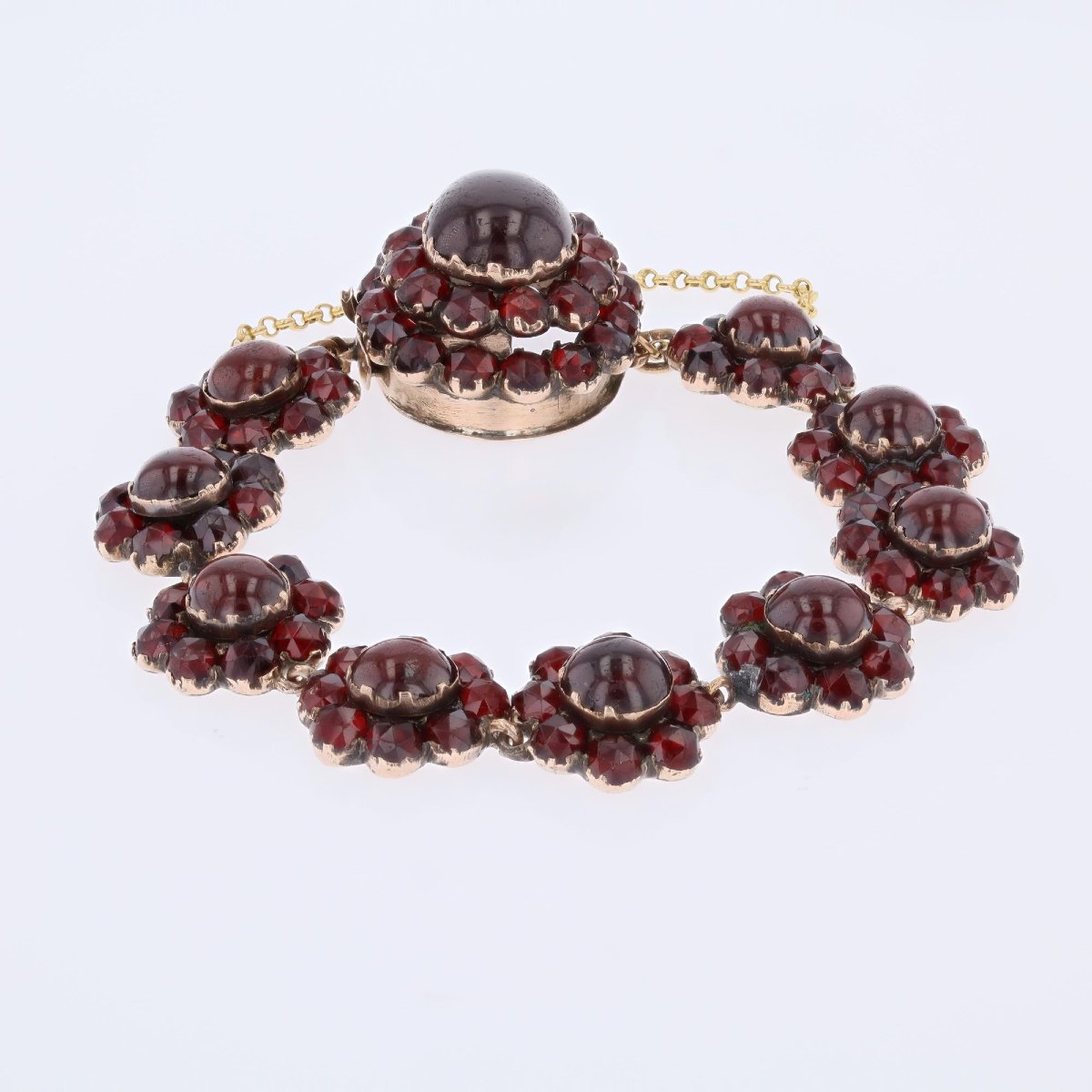 Vintage Garnet Bracelet-photo-6