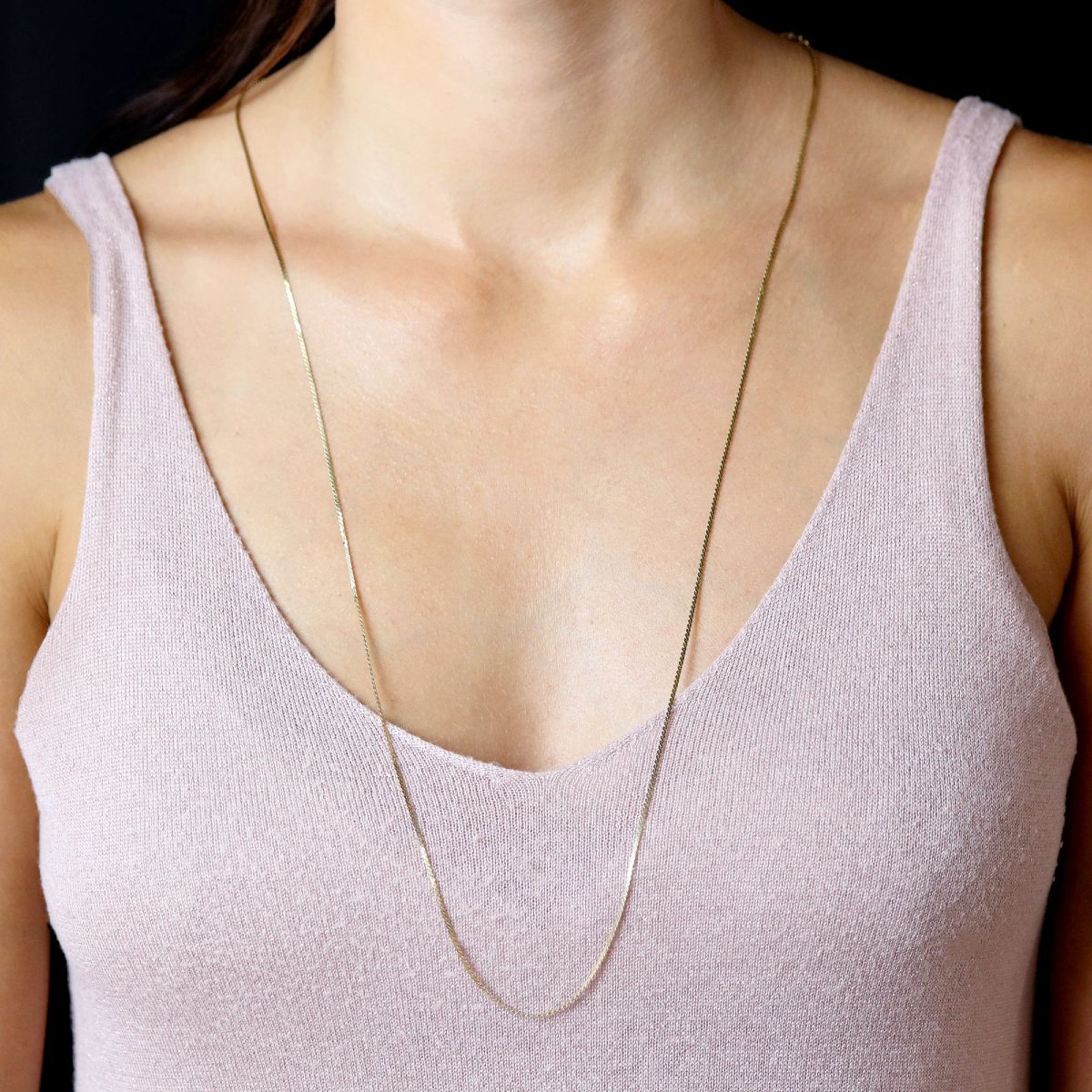 Long Fancy Chain Necklace-photo-3