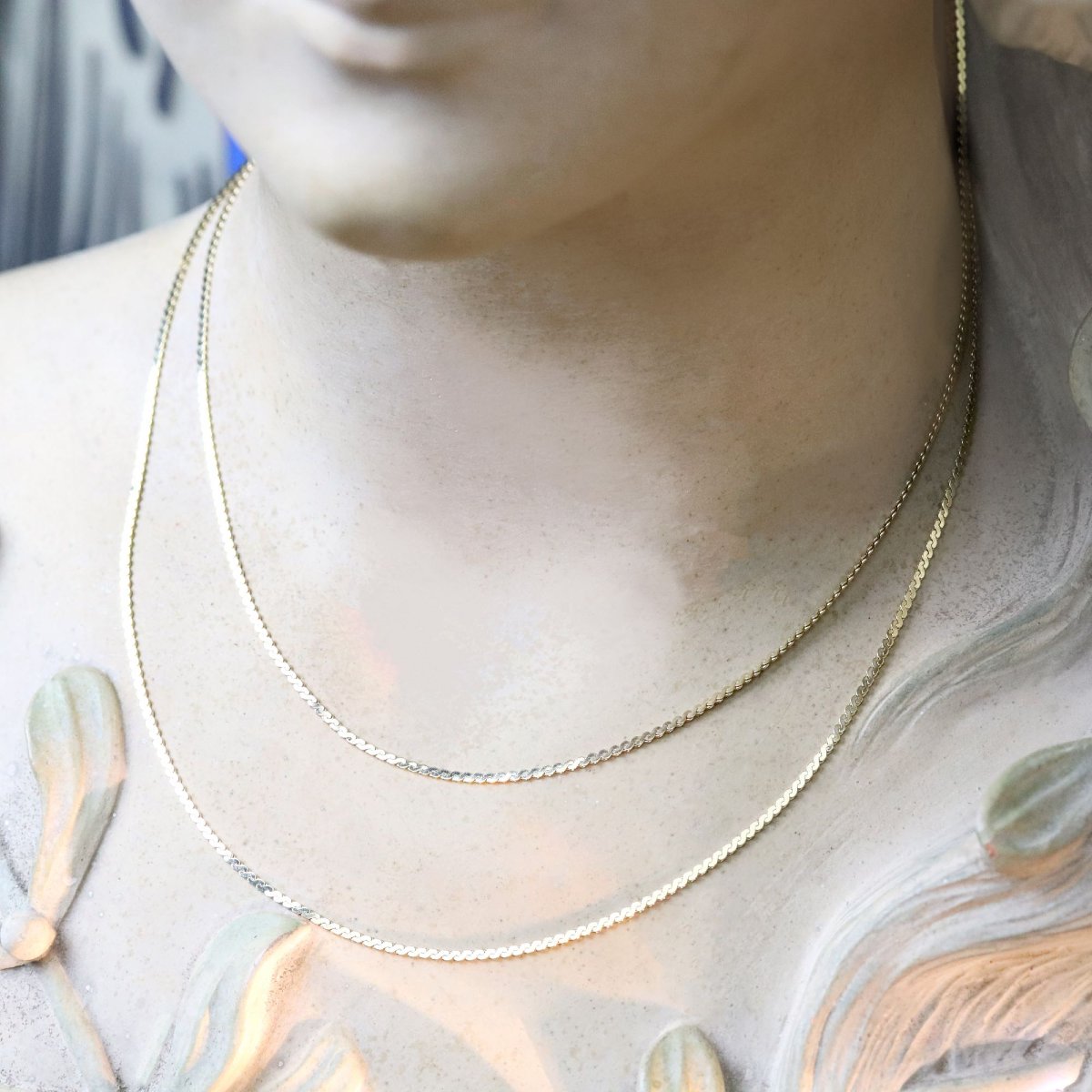 Long Fancy Chain Necklace-photo-3