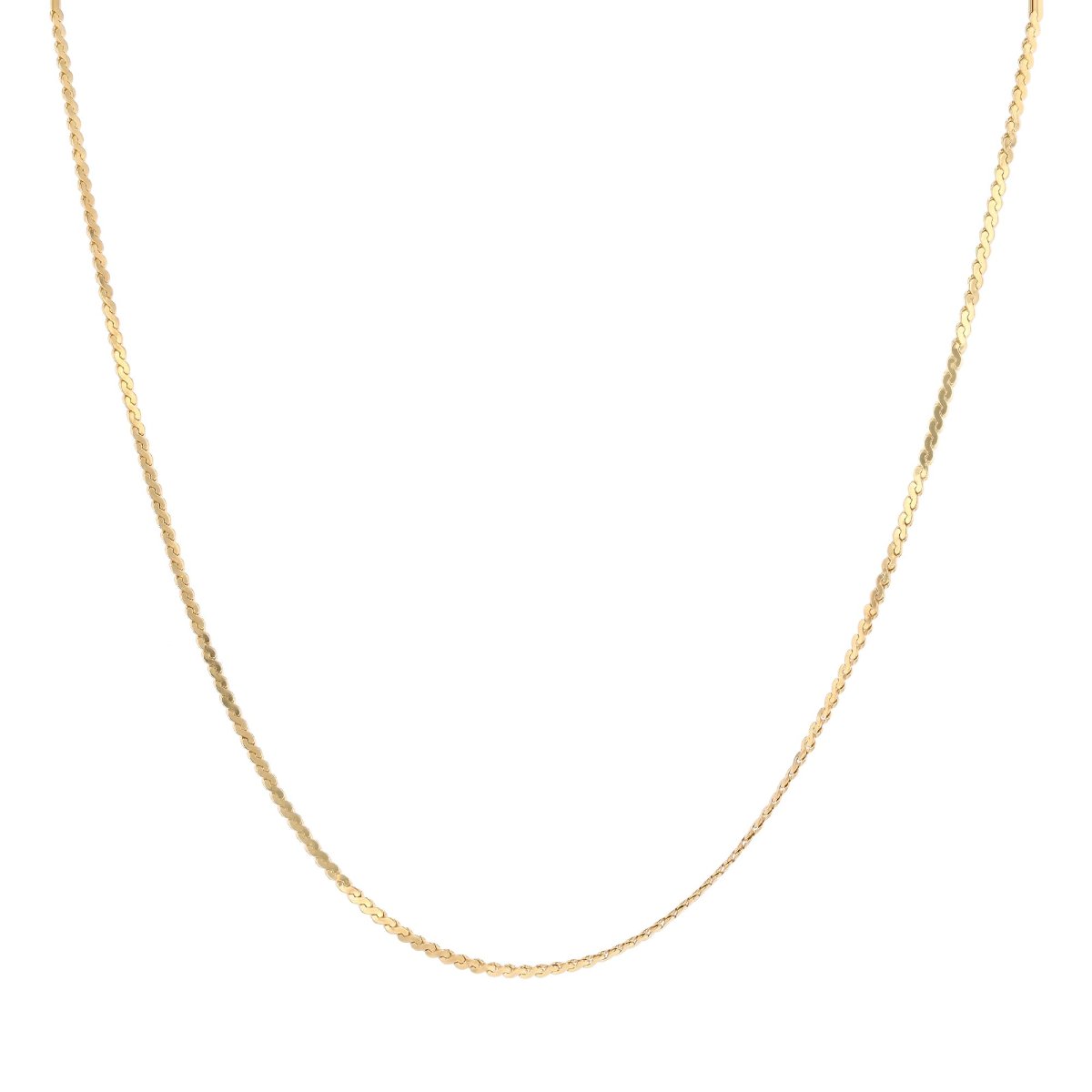 Long Fancy Chain Necklace