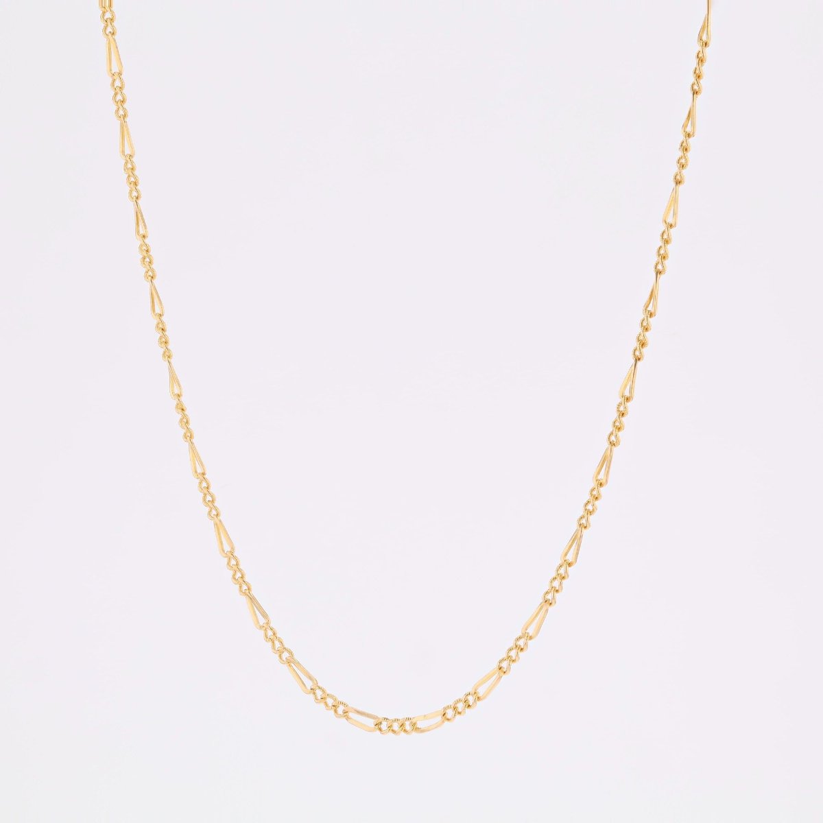 Alternating Yellow Gold Chain-photo-1