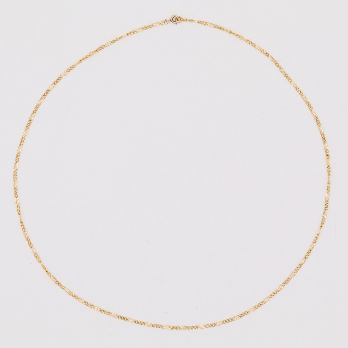 Alternating Yellow Gold Chain-photo-5