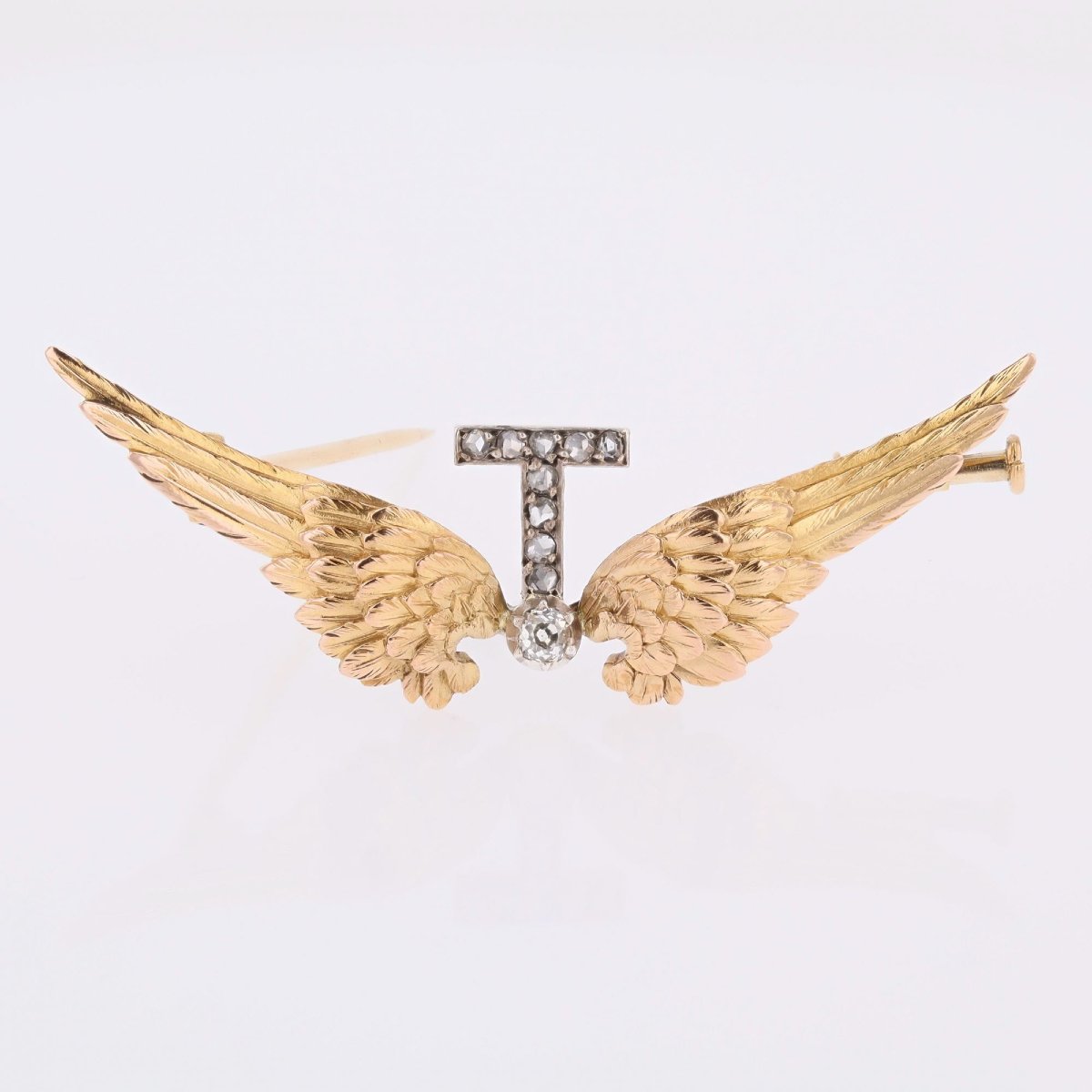 Broche ailes et diamants-photo-6