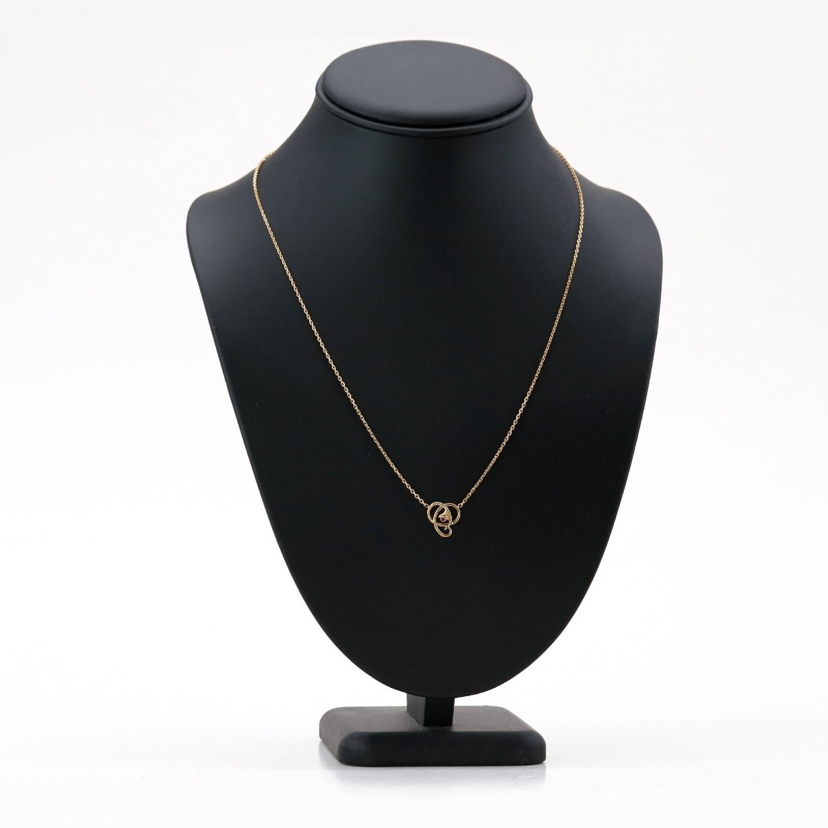 Collier ancien or jaune et motif serpent-photo-1