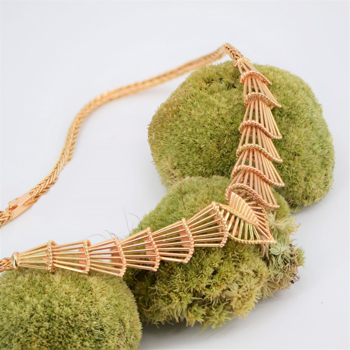 Vintage Gold Necklace-photo-2