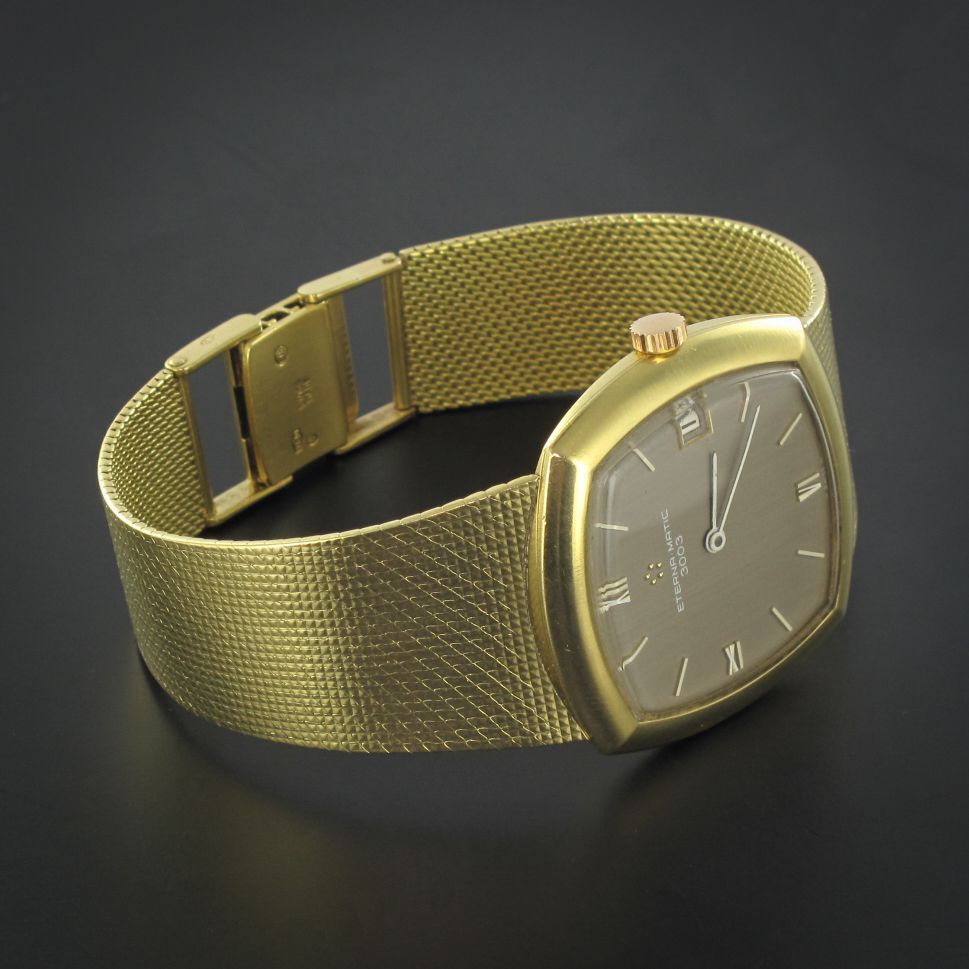 Montre Eterna Matic 3000 En Or-photo-4
