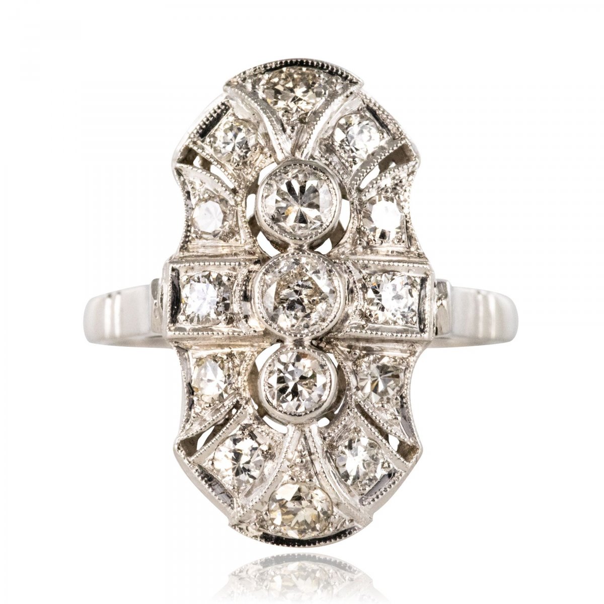 Art Deco Style Diamond Ring