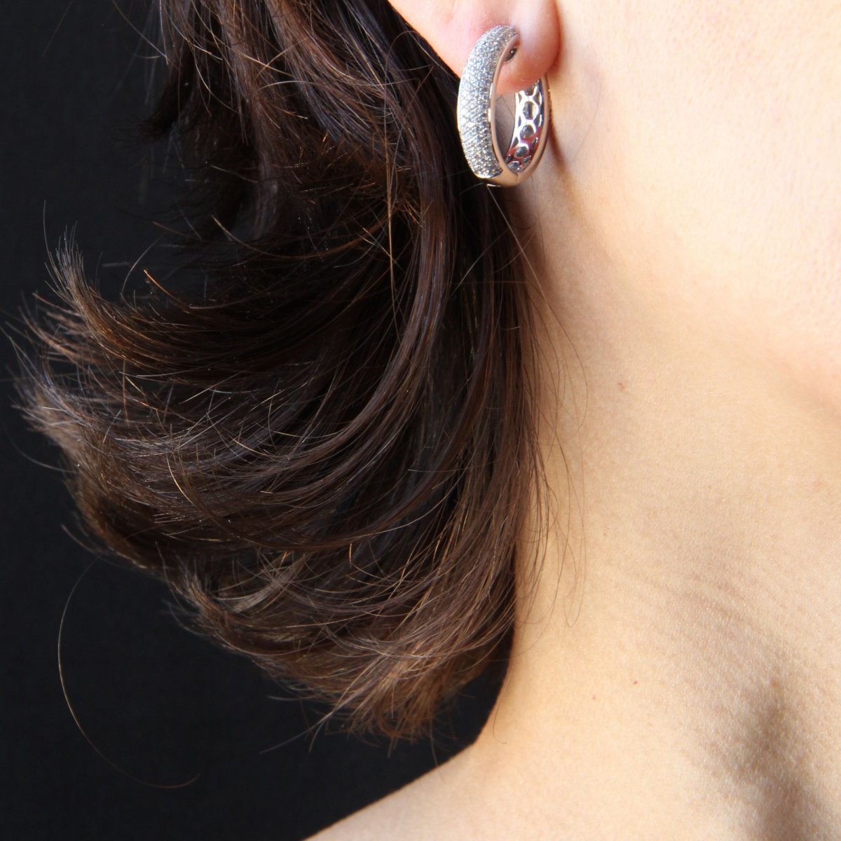 Boucles d'Oreilles Diamants-photo-1