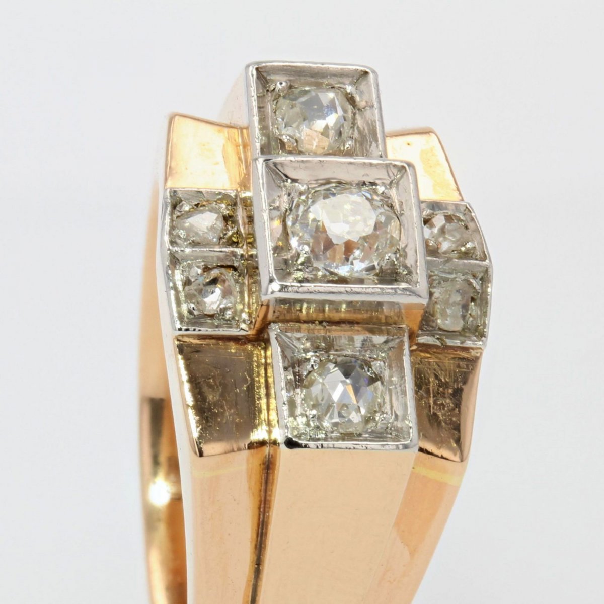 Tank Diamond Bridge Ring-photo-1