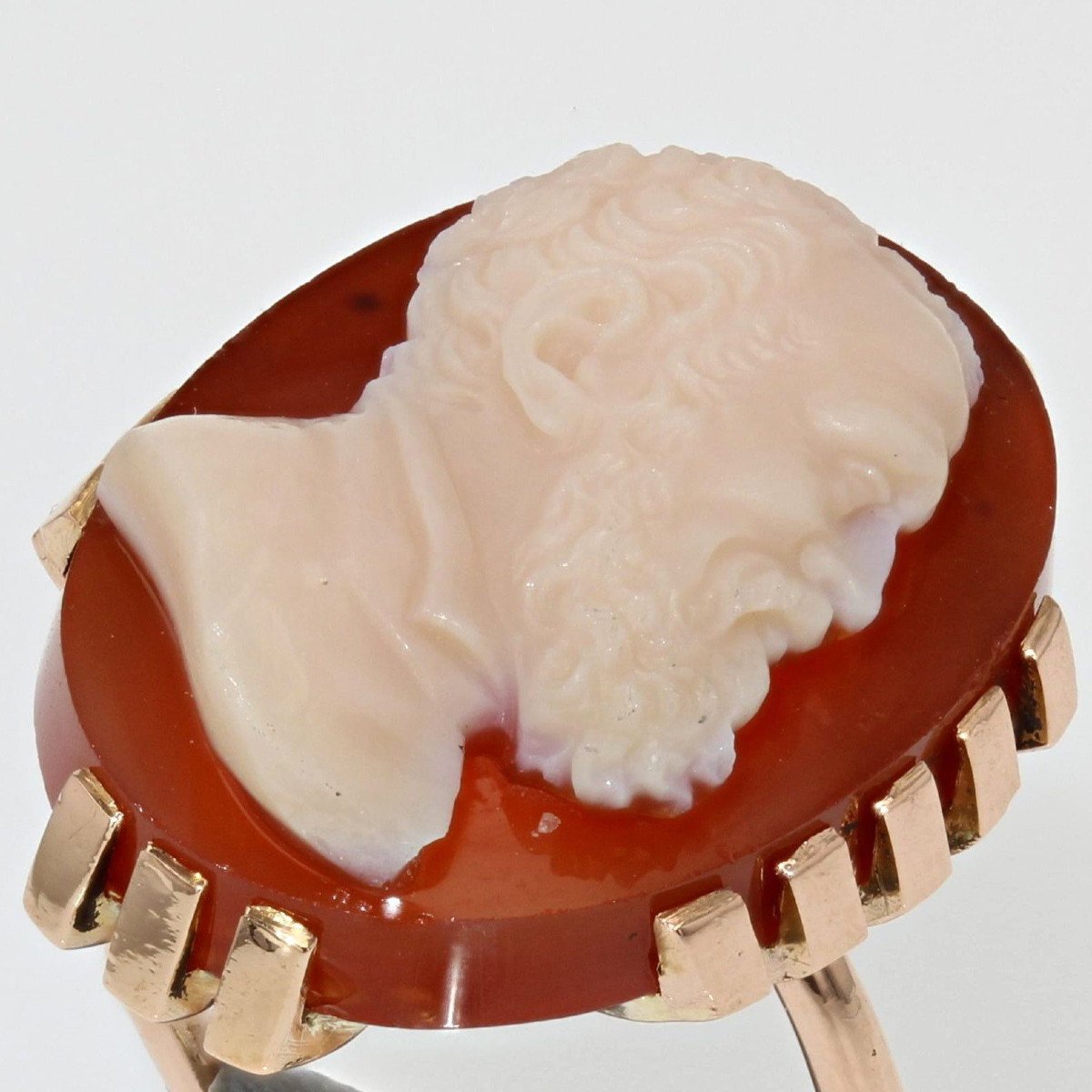 Old Cameo Ring By Michaelange -photo-1