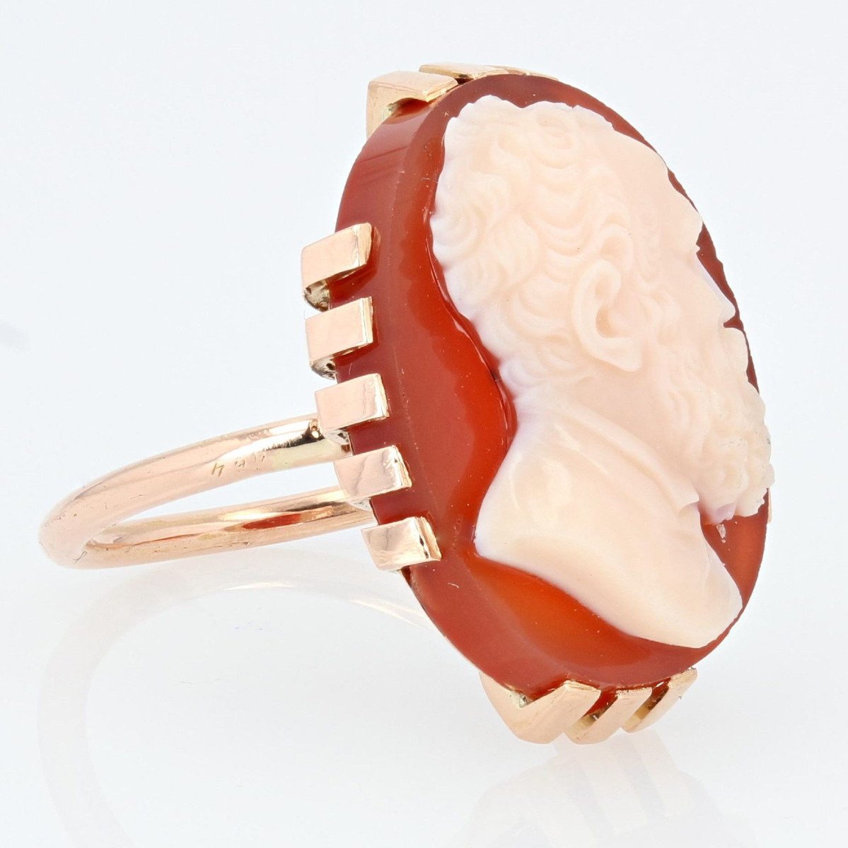 Old Cameo Ring By Michaelange -photo-4