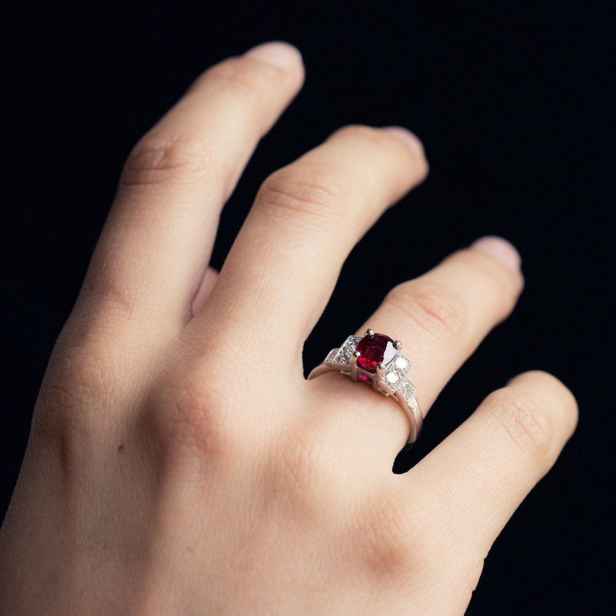 Ruby And Diamond Ring-photo-5