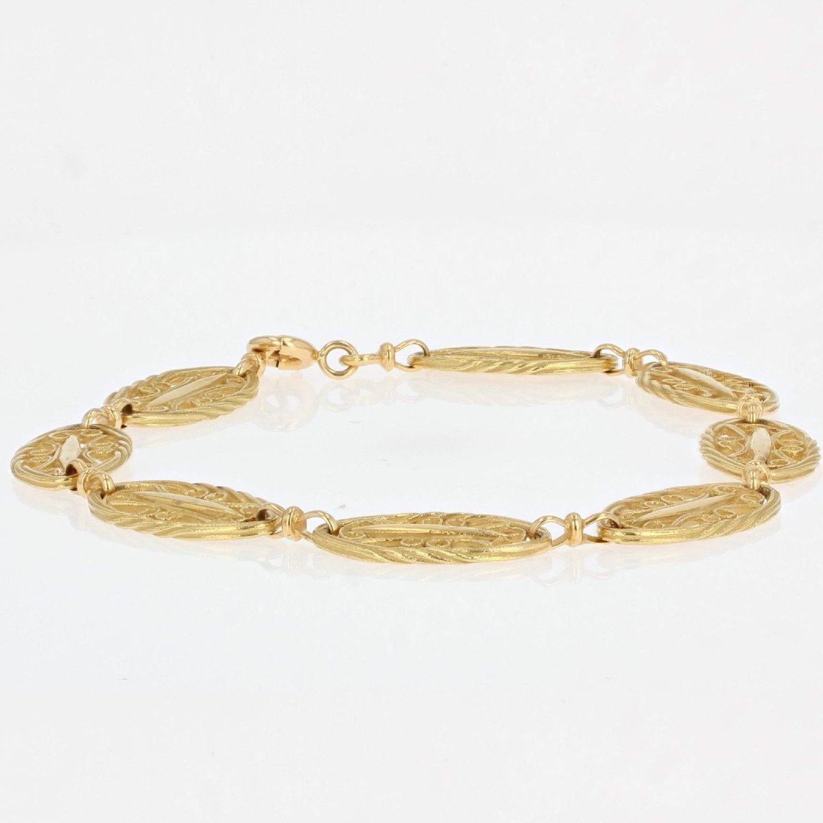 Bracelet En Or Jaune Filigranes-photo-5