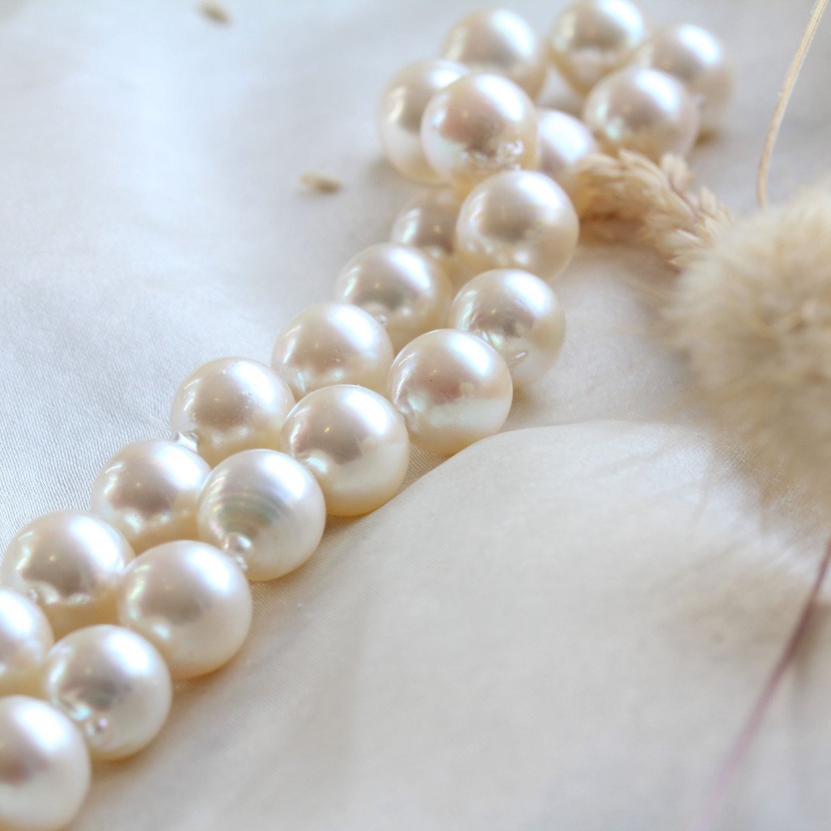 Necklace Of Baroque Cultured Pearls And Its Ancient Clasp-photo-6