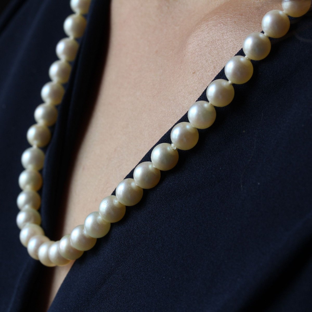 Collier De Perles Dit Choker-photo-1