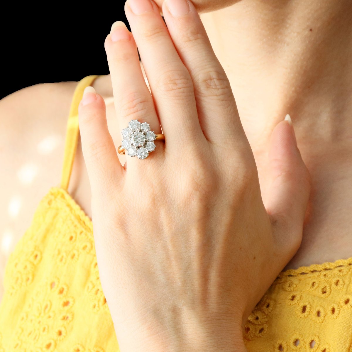Pompadour Diamond Ring-photo-1