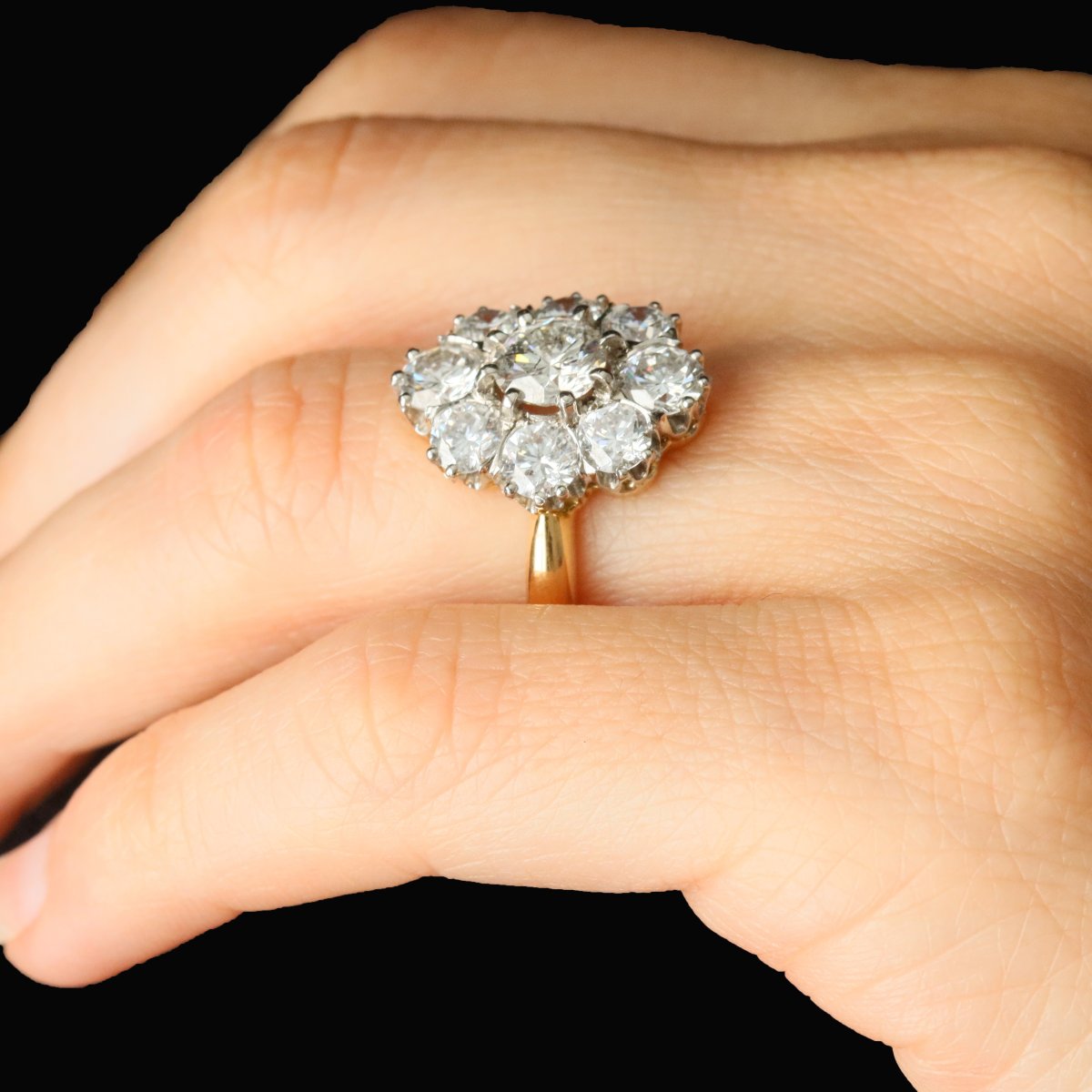 Pompadour Diamond Ring-photo-5