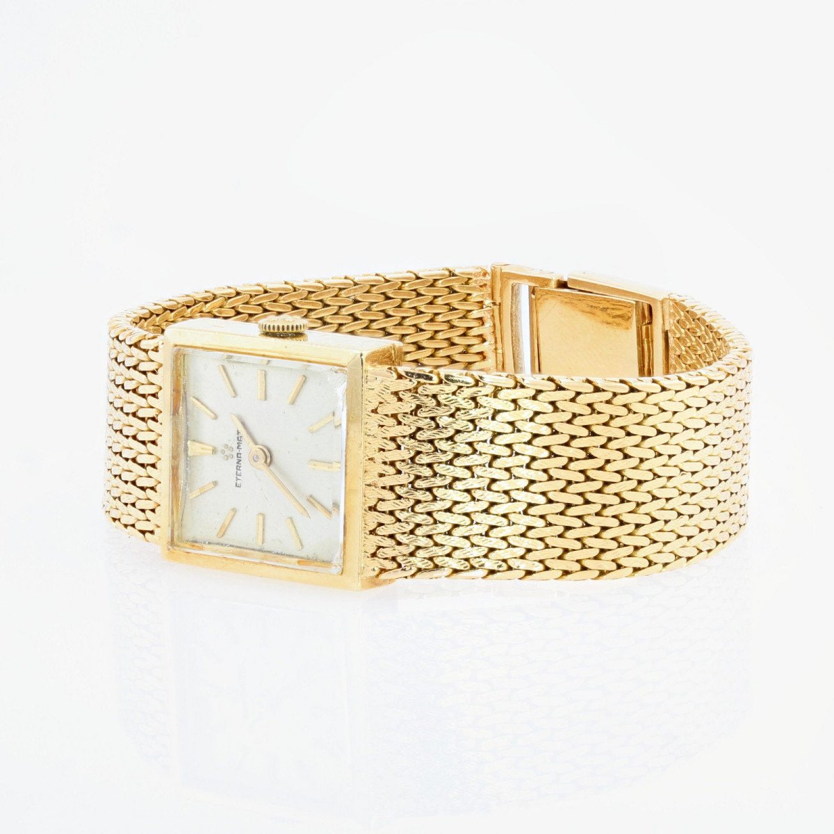 Lady's Watch In Gold Eterna Matic-photo-4