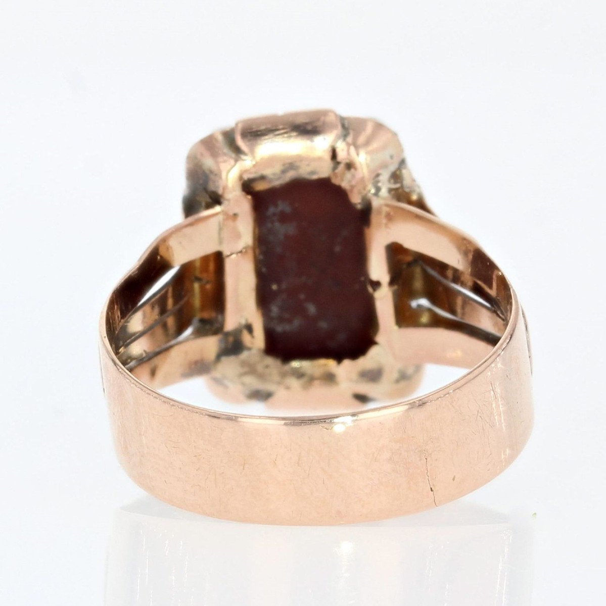 Old Ring In Gold And Intaglio-photo-7