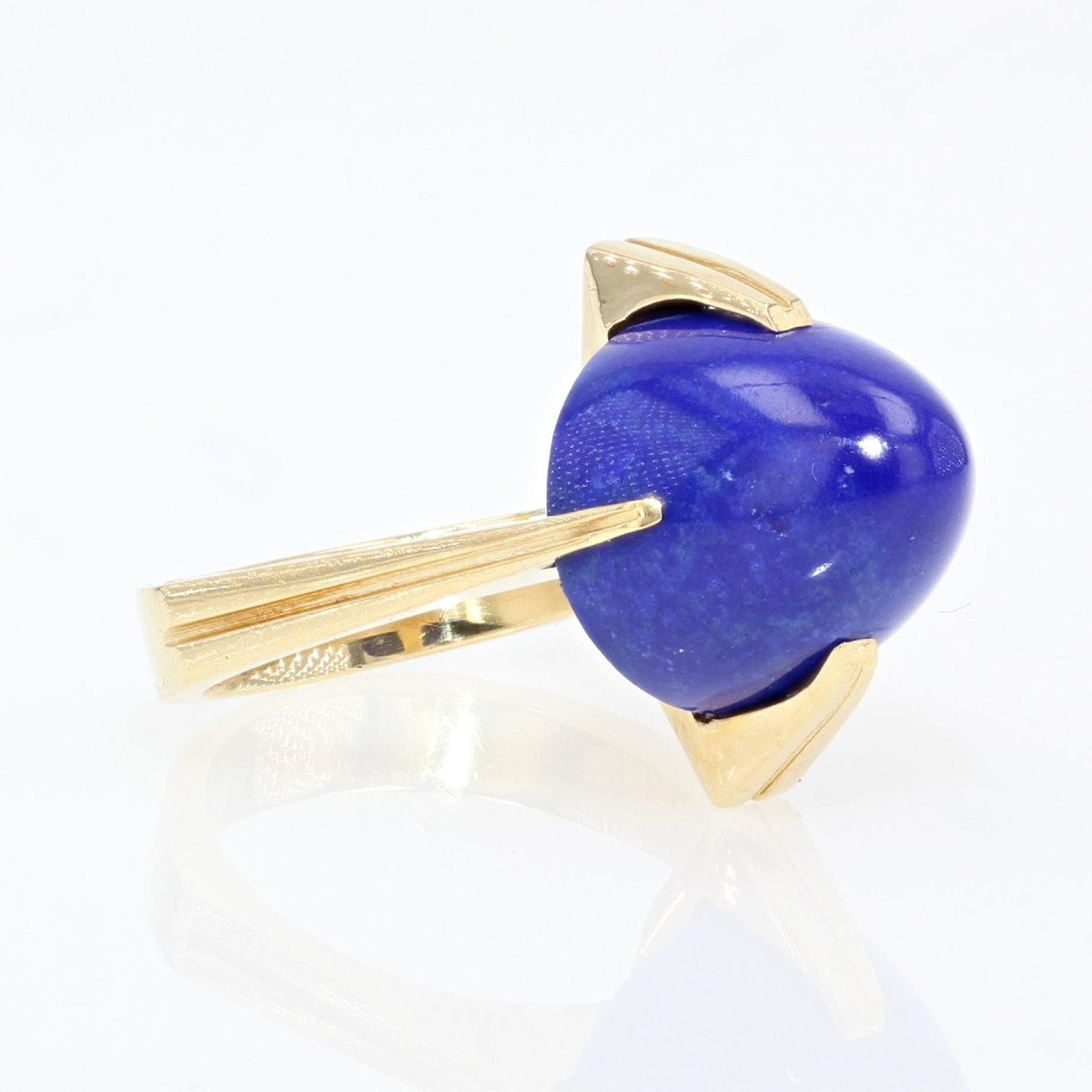 Vintage Gold And Lapis Lazuli Ring-photo-1