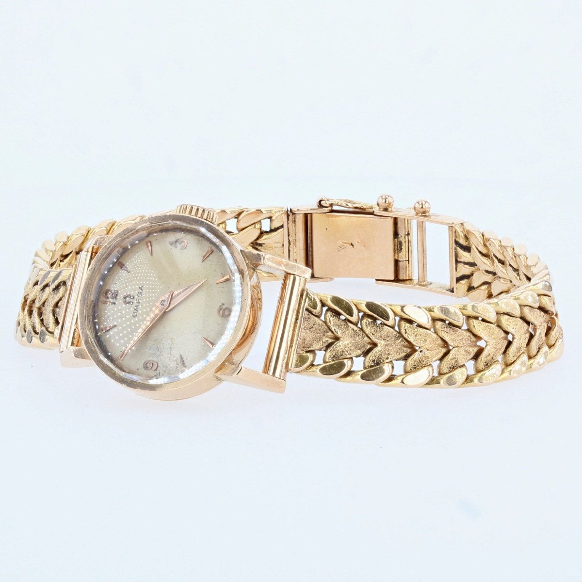 Omega Lady Gold Watch-photo-4