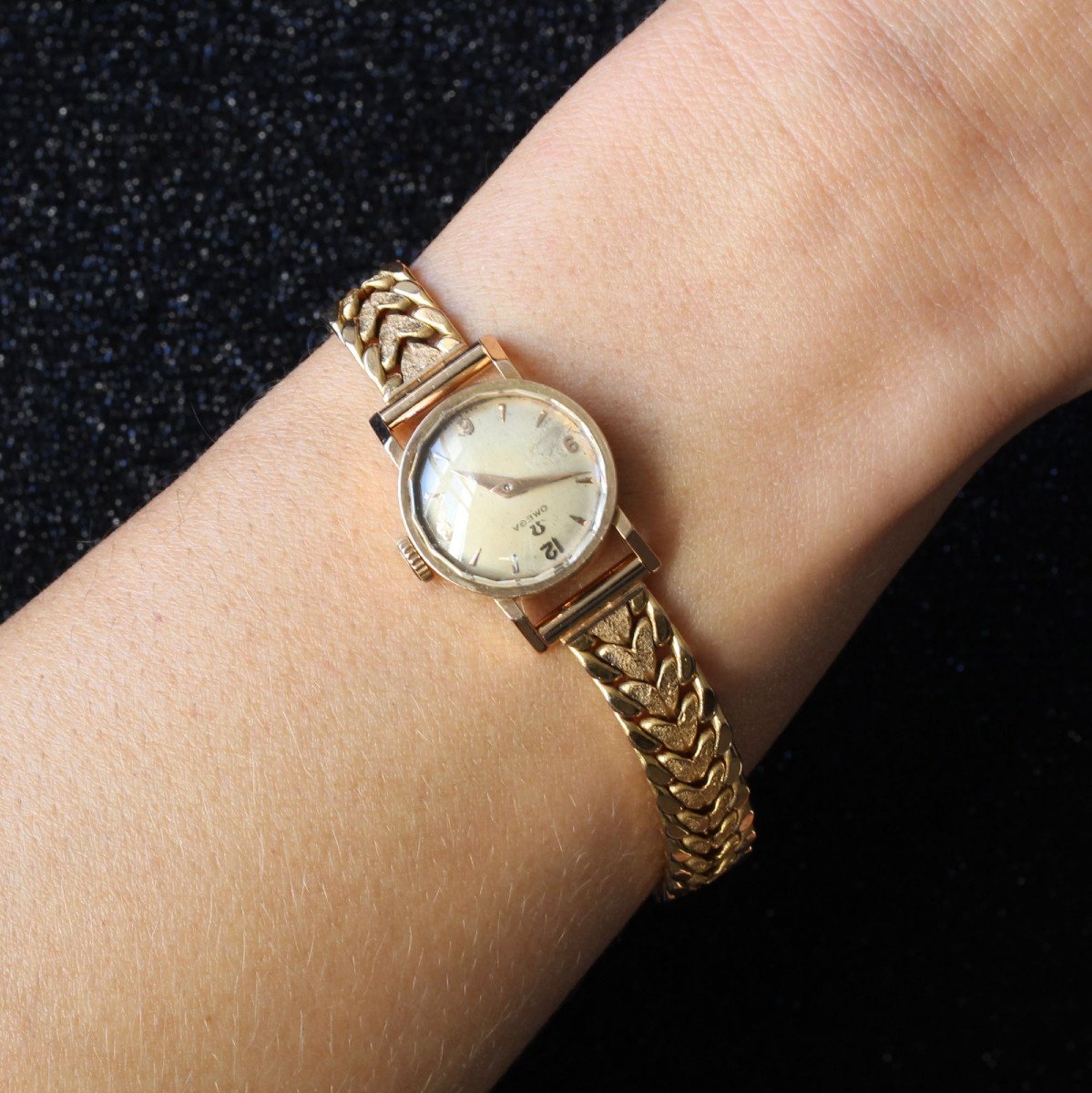 Omega Lady Gold Watch-photo-1