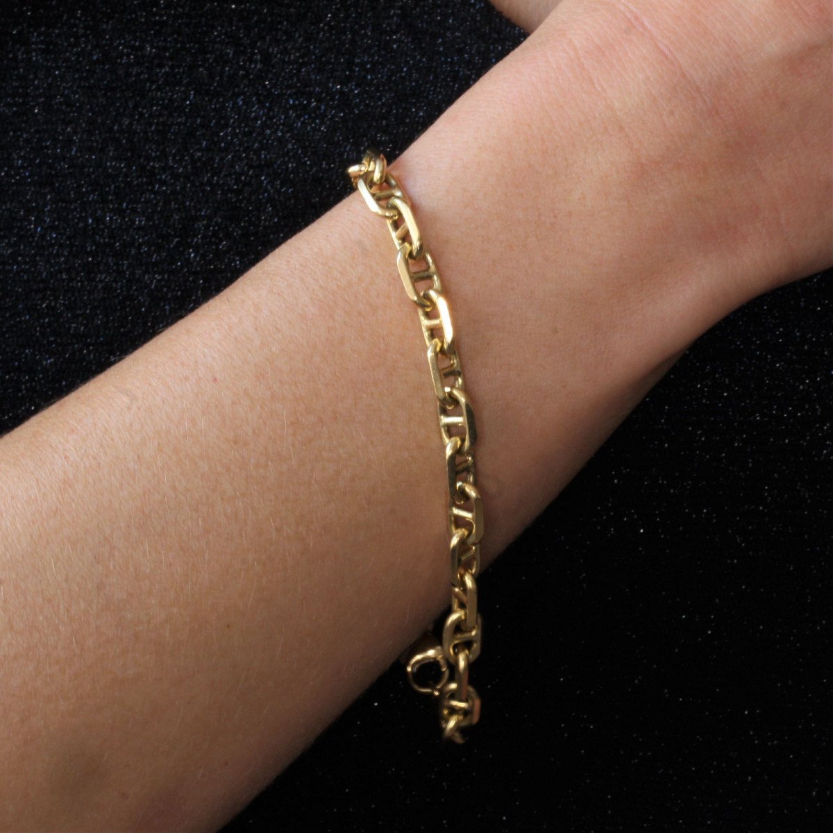 Bracelet En Or d'Occasion Maille Marine Massive-photo-1