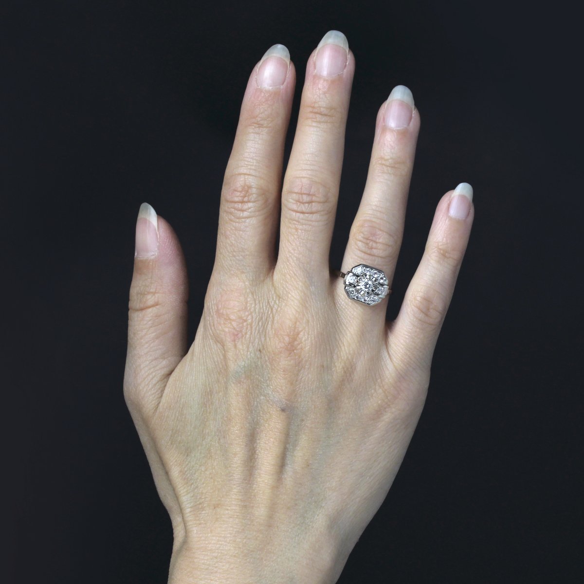 Bague Art Déco Diamants-photo-1