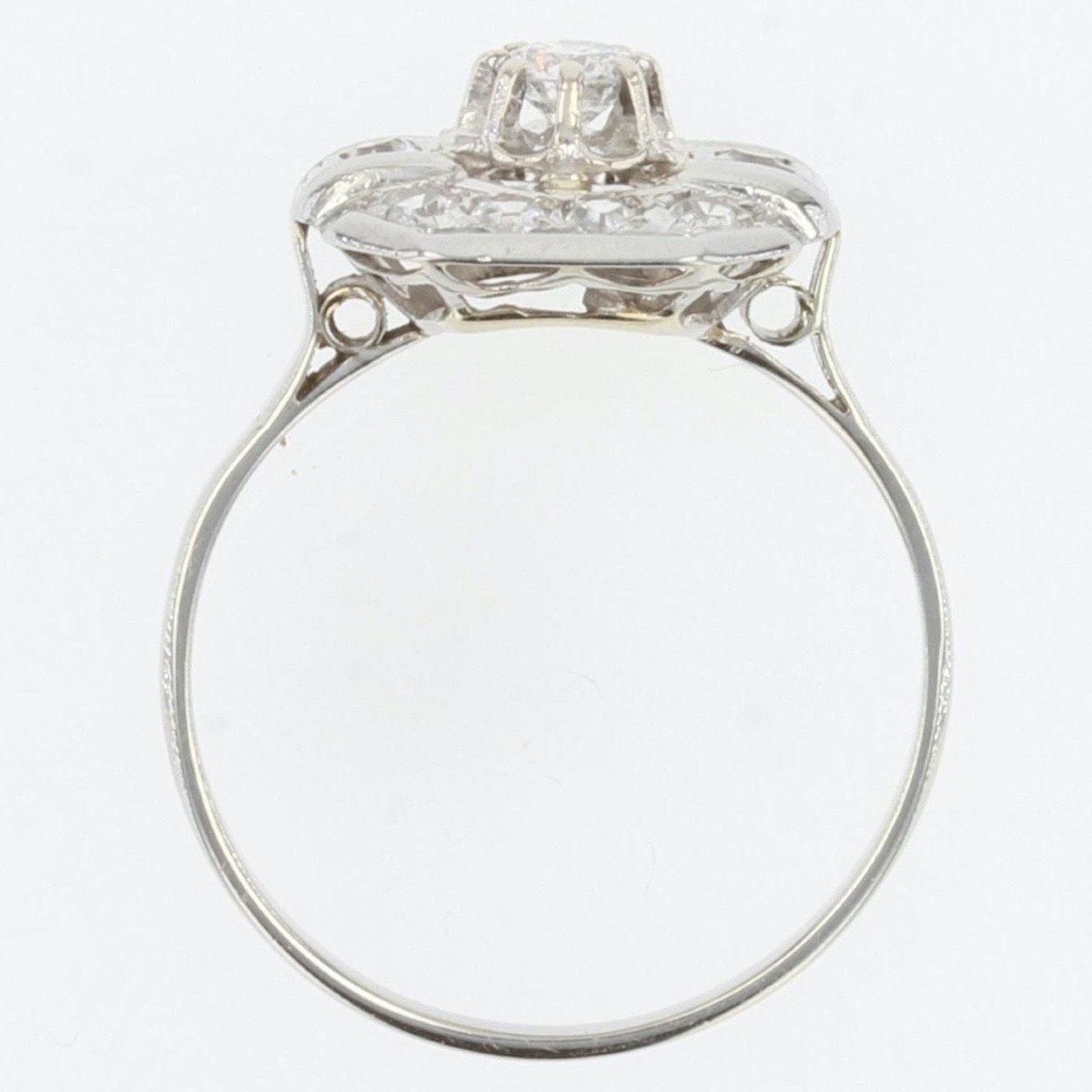 Bague Art Déco Diamants-photo-7