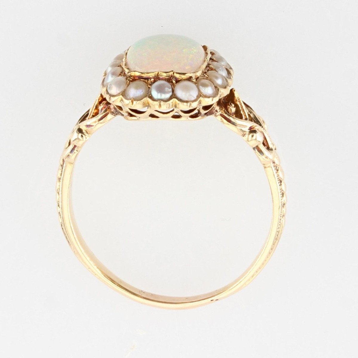 Opal Ring And Fine Pearls-photo-6