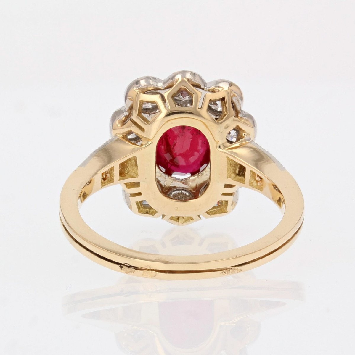 Ruby Diamonds Daisy Ring-photo-6