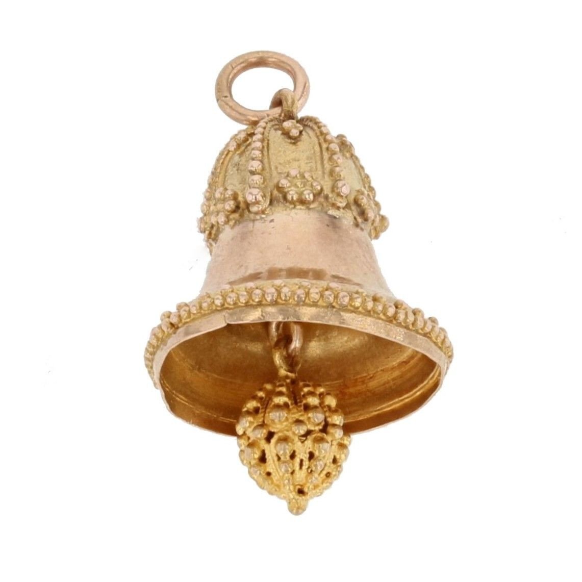 Rose Gold Bell Charm